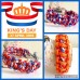 Armband_Paracord_ORANJE Rood Wit Blauw